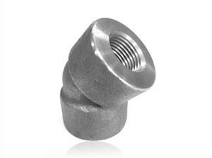 Tubo in acciaio inossidabile ad alta pressione Gomiti filettati a 45 gradi